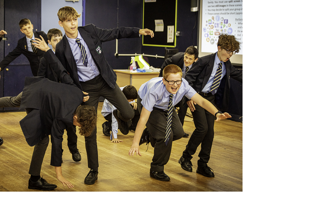Drama students